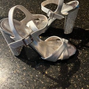 Caparros Crystal Heel Shoe